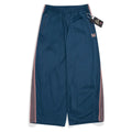 Needles Butterfly Embroidered Side Stripe Wide Leg Track Pants Navy